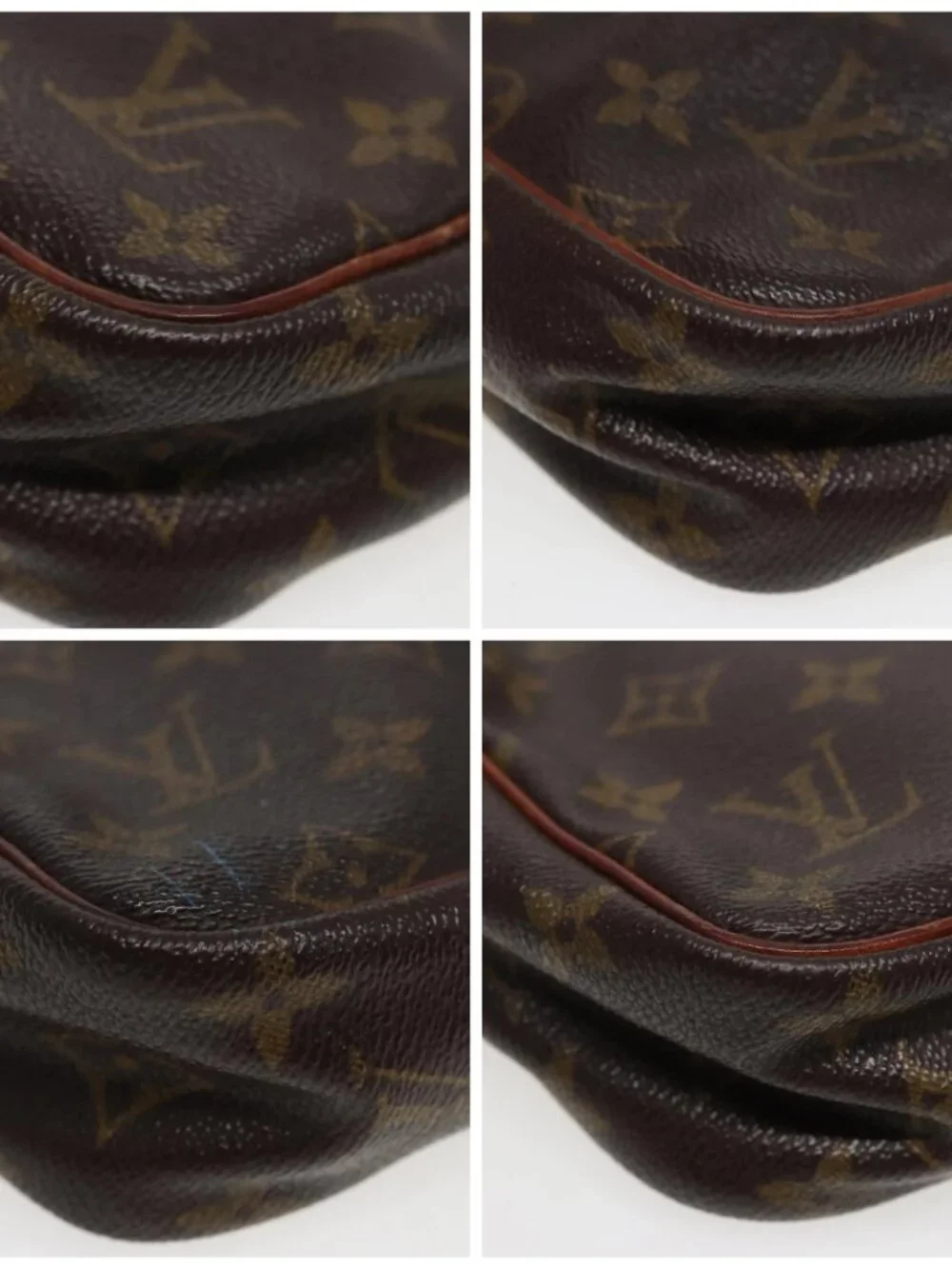 LOUIS VUITTON Monogram Compiegne 23 Clutch Bag M51847 LV Auth